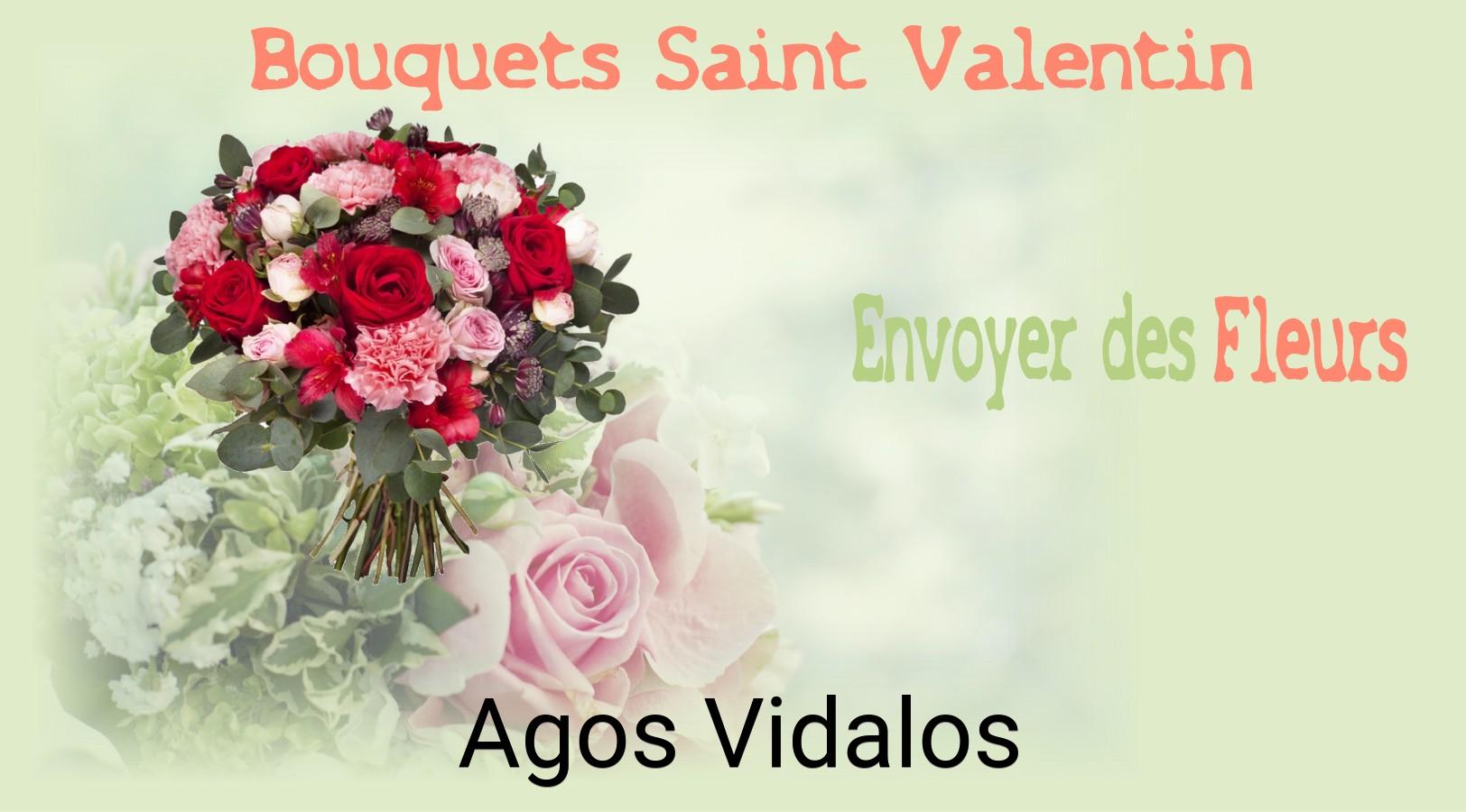 Roses de Saint-Valentin livrées à Agos-Vidalos